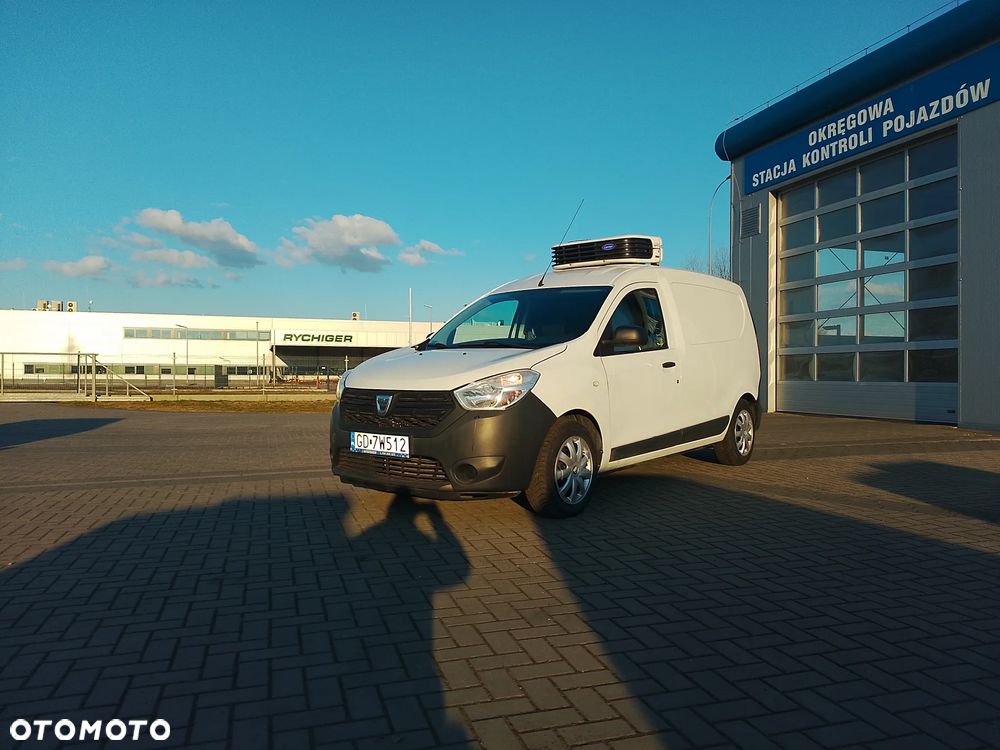 Dacia Dokker L2 Long Maxi Nowa Izoterma Chłodnia Mroźnia do lodów minus 20 stopni Carrier 220V PL na stoku - 1