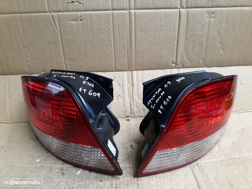 HYUNDAI S-COUPE 2003 FAROLIM TRAS DTO FT610 ESQ FT609 - 1