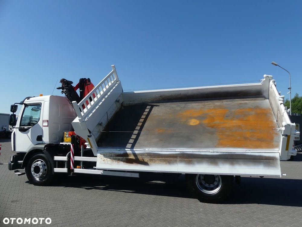 Renault D 18.280 / WYWROTKA 2 STR + HDS SKŁADANY W Z / NISKI PRZEBIEG / - 4
