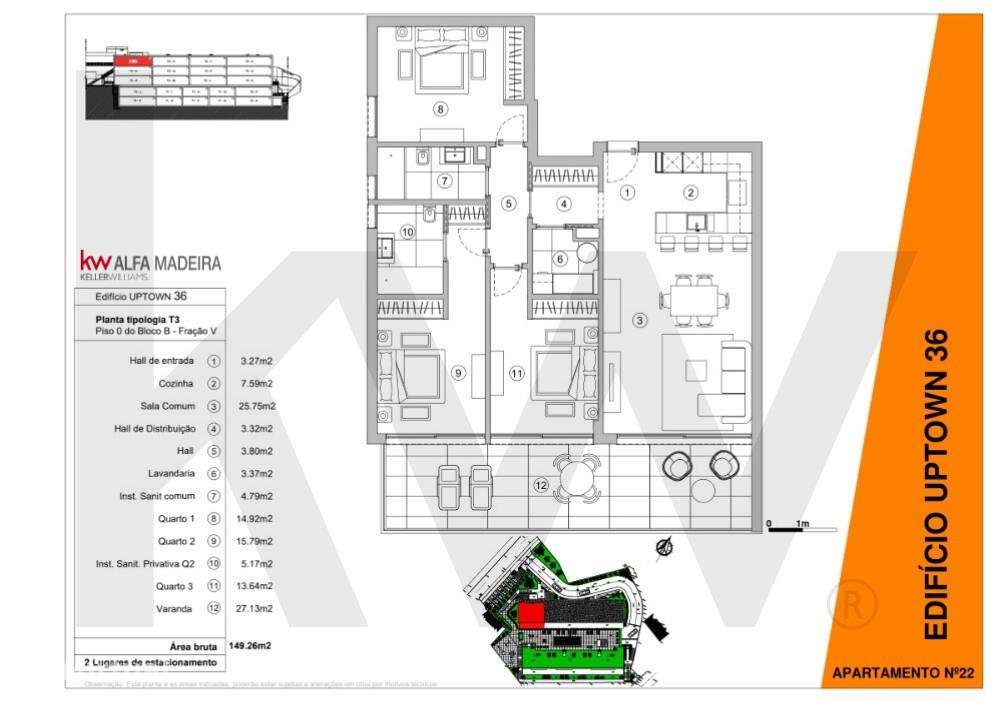 Apartamento Tipologia T3 | Santa Luzia | Funchal | Madeira Island - Grande imagem: 2/46