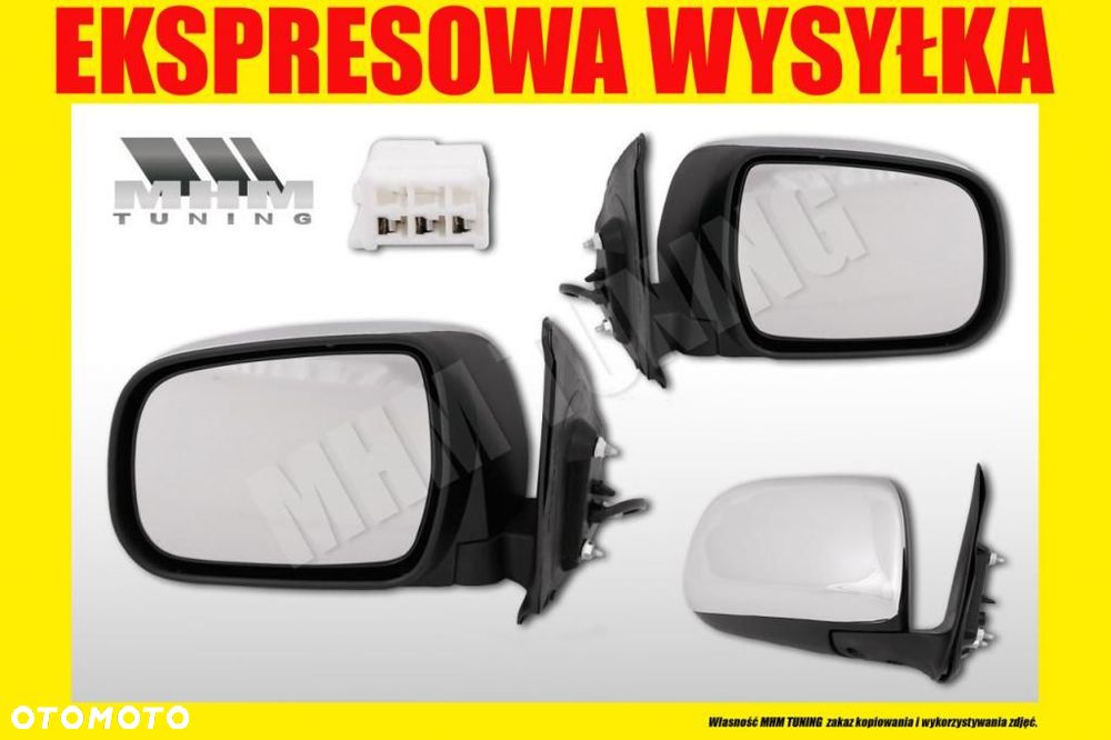 LUSTERKO ELE CHROM TOYOTA HILUX N70 2005-10 L - 2
