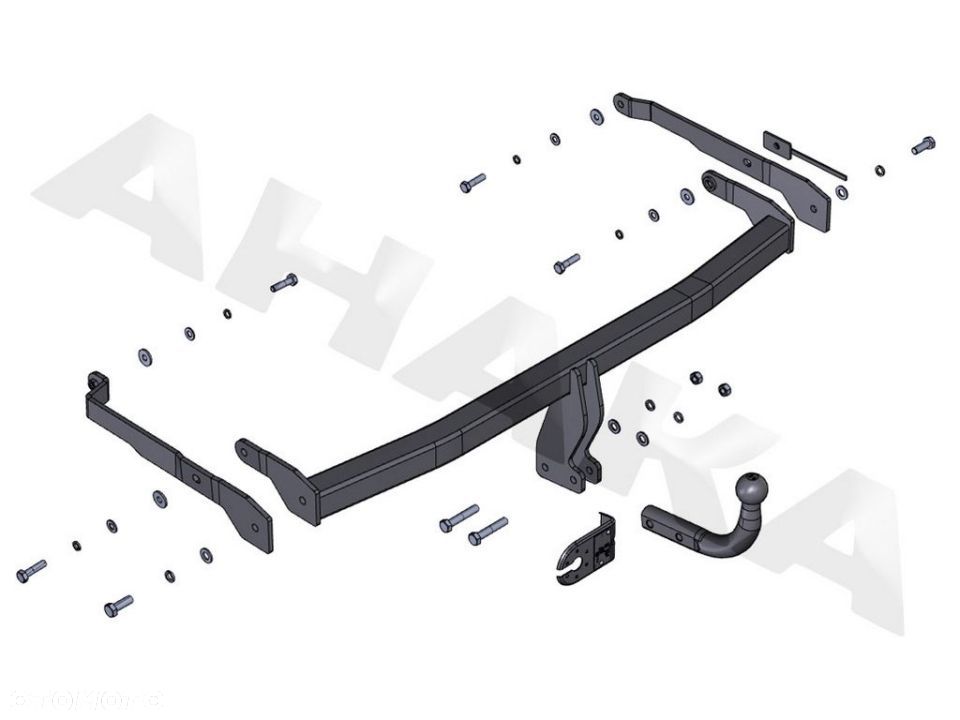 Hak Holowniczy Odkręcany Do Renault Grand Scenic Ii 2004-2009 - 3