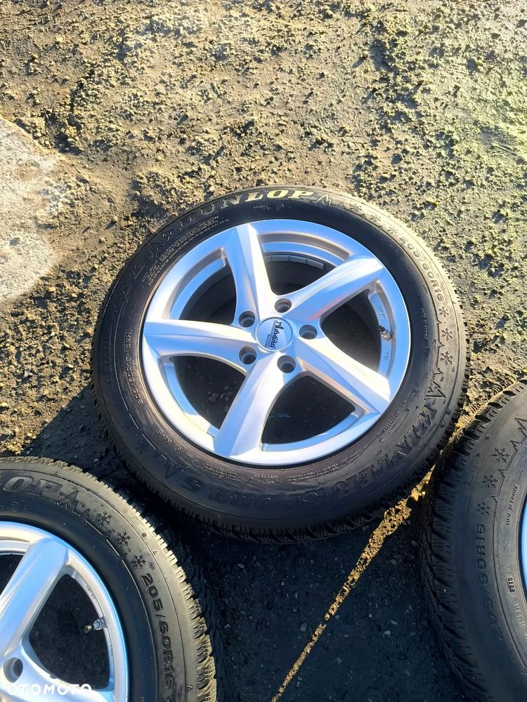5x114,3 Felgi Aluminiowe Alufelgi 5x114 Koła Zimowe Zima 16 RENAULT NISSAN DACIA MITSUBISHI MAZDA KIA HYUNDAI HONDA SUZUKI TOYOTA 6,5mm Legnica ALU-RAD 205/60 - 7
