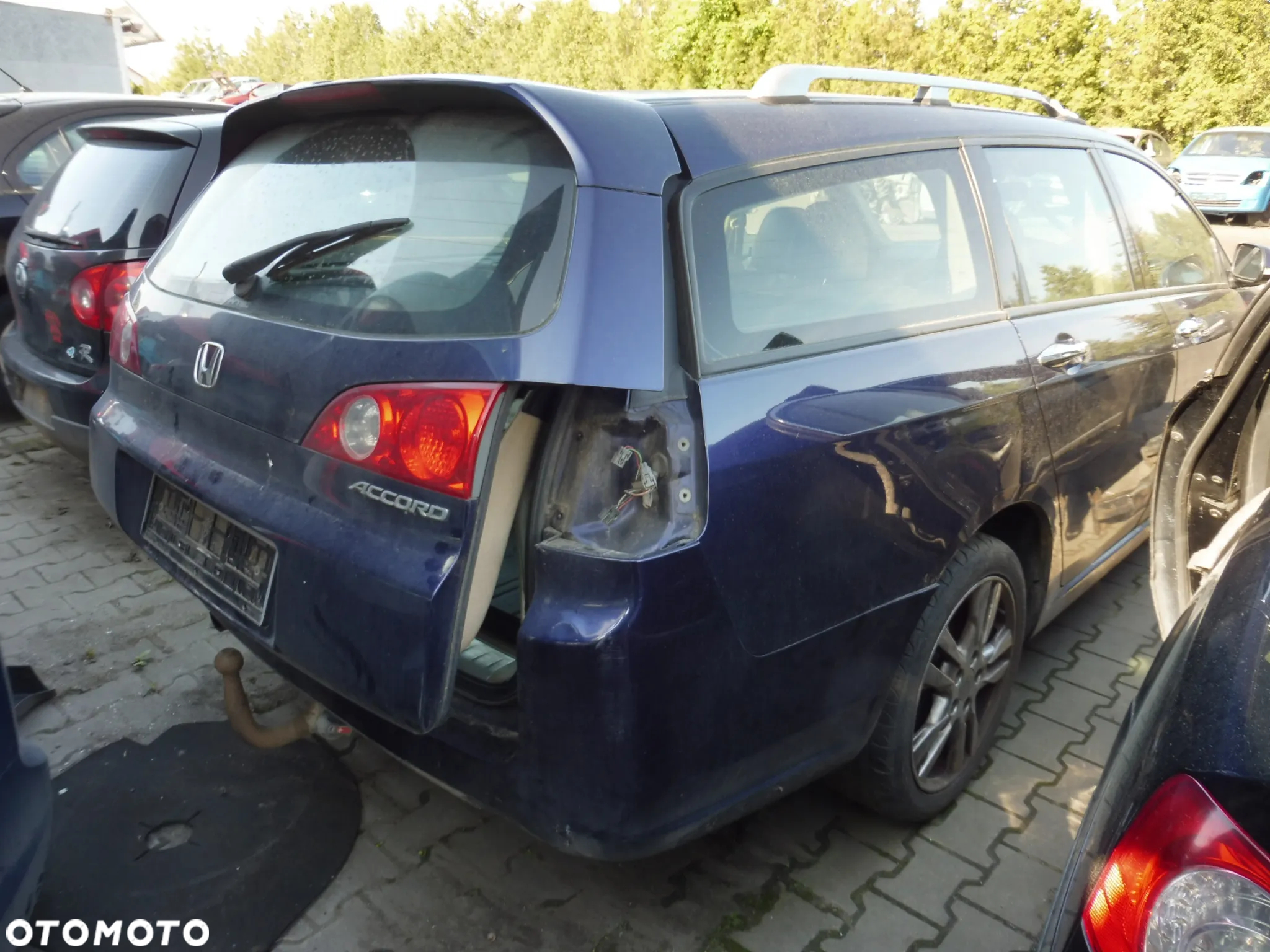 Honda Accord VII Kombi 2.4 16V K24A3 Skrzynia MGTA B502P Maska Błotnik Drzwi Zderzak - 5