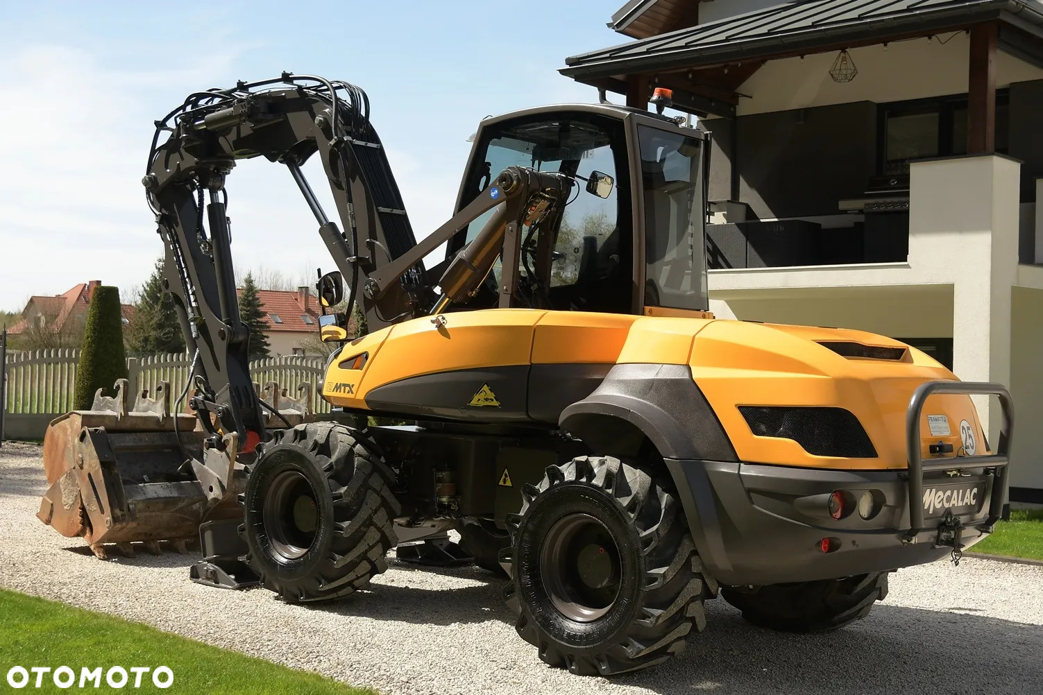 Mecalac Koparka Kołowa MECELAC 12MTX * 2018 * Kpl łyżek * KLIMA * KAMERY * SUPER STAN! - 10