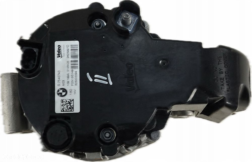 BMW 7 G12 M760iX PRZED I PO LIFT ALTERNATOR 7540743 - 5