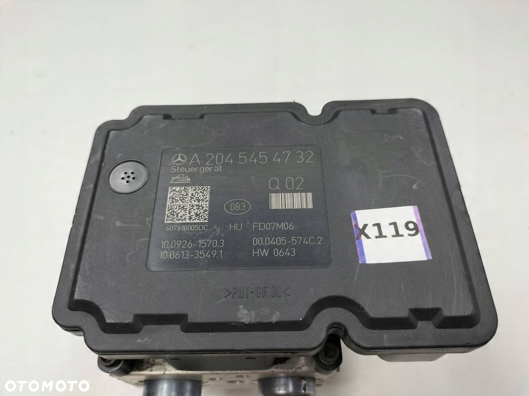 POMPA ABS MERCEDES C-KLASA W204 A0064312612 A2045454732 - 5