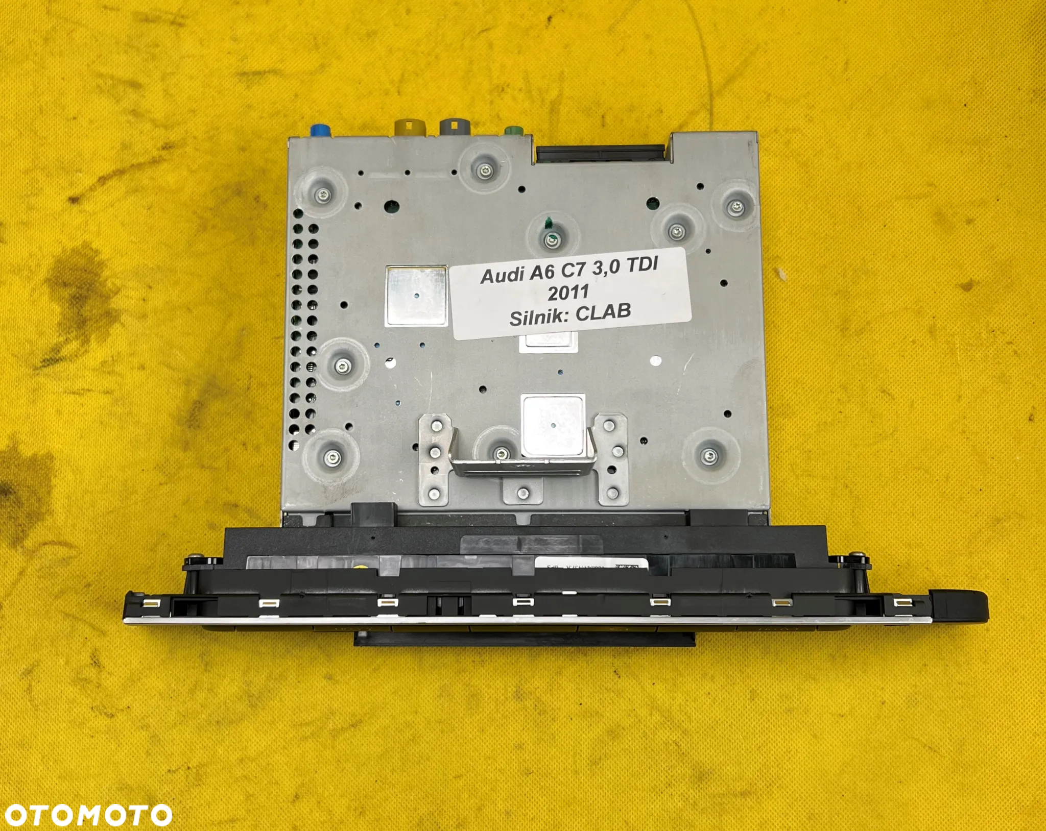 NAWIGACJA RADIO CZYTNIK MMI HARMAN AUDI A6 C7 4G0035666C ORYGINAŁ - 5
