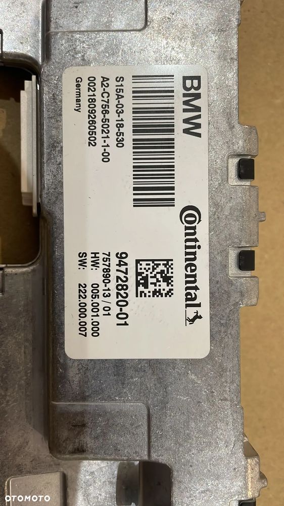 BMW X3 G01 G30 G02 G11 MODUŁ STEROWNIK KAMERY KAFAS 9472820 66519472820 - 1