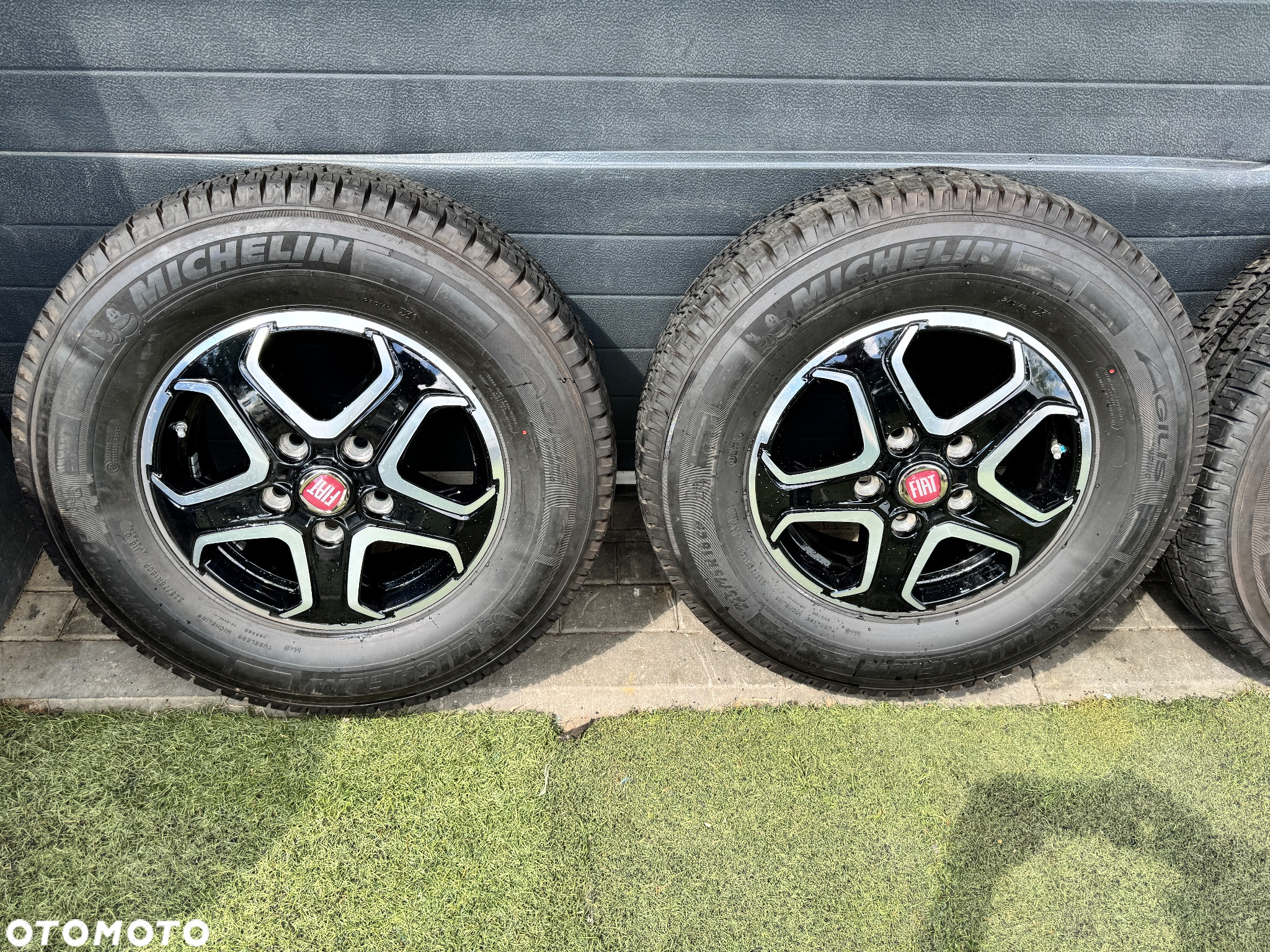 Koła  Felgi aluminiowe Fiat Ducato BOXER 16" 5x130 ET68 Camper Max opony Michelin Agilis CP wzmocnione - 2