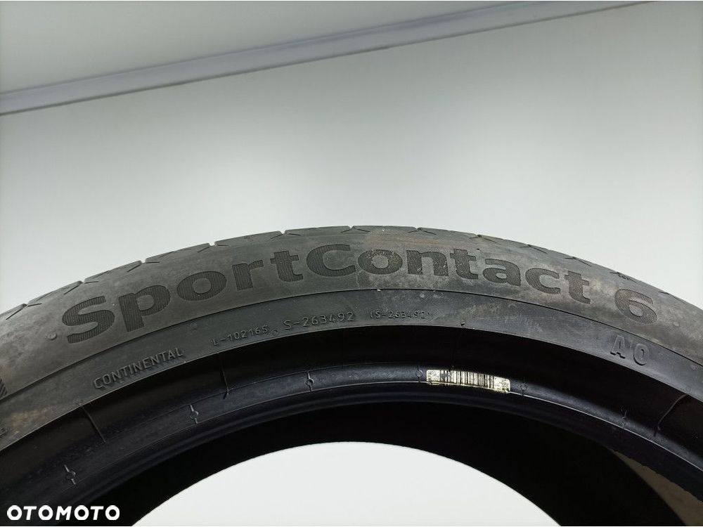 OPONY LETNIE CONTINENTAL SPORTCONTACT 6 255/40 R20 101Y 2SZT - 9