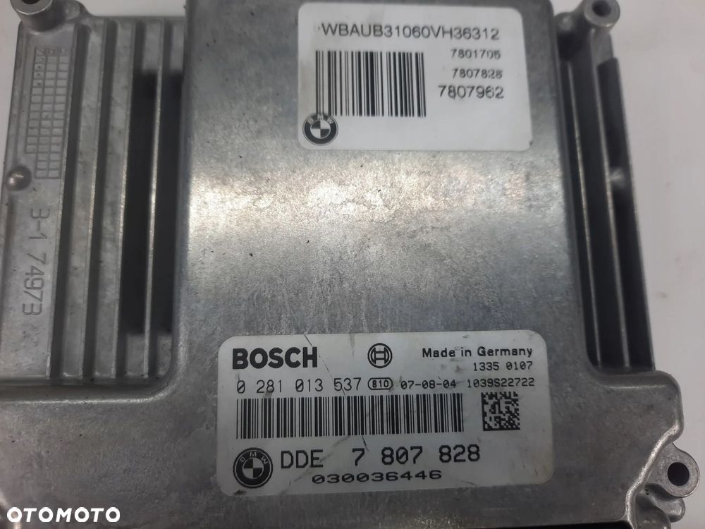 BMW 1 E87 3 E90 2.0 N47 KOMPUTER SILNIKA 7807828 - 2