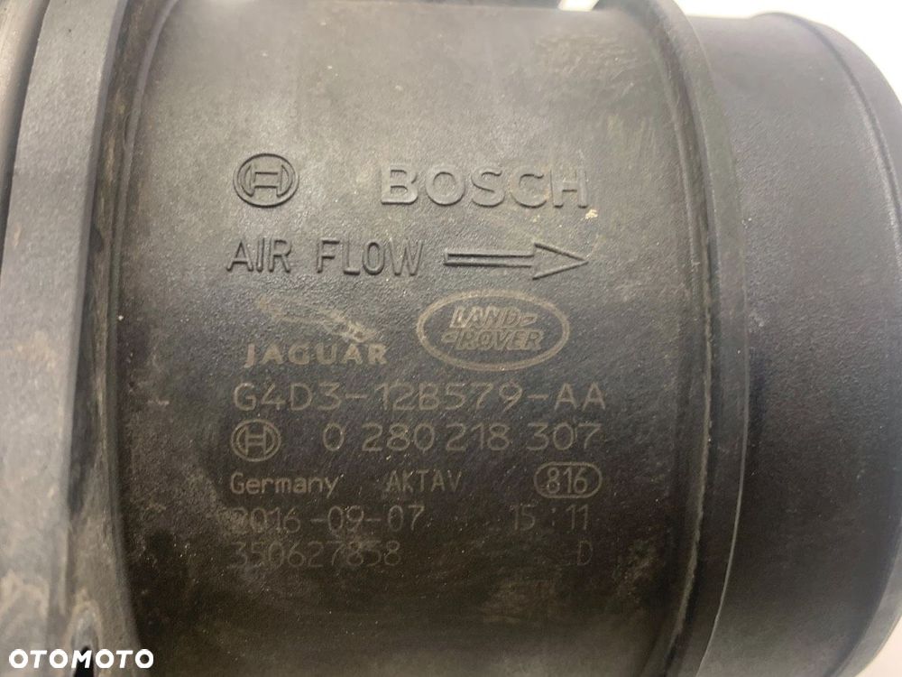 PRZEPŁYWOMIERZ  JAGUAR F-PACE (X761) 2015 - 2022 2.0 TD4 AWD 132 kW [180 KM] olej napędowy 2015 - - 4