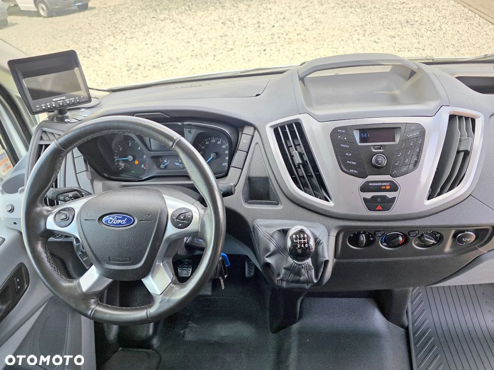 Ford TRANSIT 2,0 TDCI 170 KONNA SKRZYNIA 4,2M PLANDEKA FIRANKA BLIŻNIAKI DO 3,5T KLIMA LEDY GWARANCJA - 23