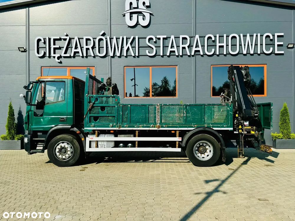 Iveco Iveco Eurocargo 180E25 // Klimatyzacja /  4x2 // skrzynia + HDS żuraw HIAB dzwig - 7