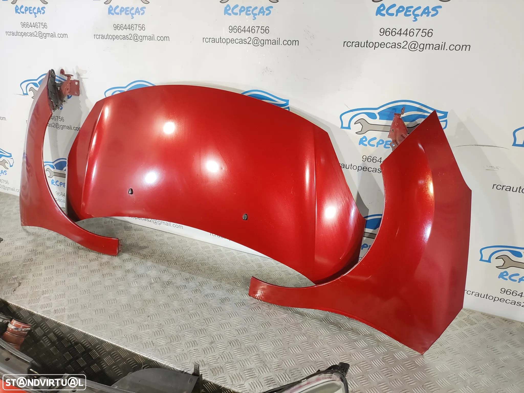 FRENTE COMPLETA CITROEN DS3 SA CAPOT PARACHOQUES GUARDA-LAMAS OTICAS RADIADOR VENTILADOR FRENTE FIBRA REFORÇO - 21