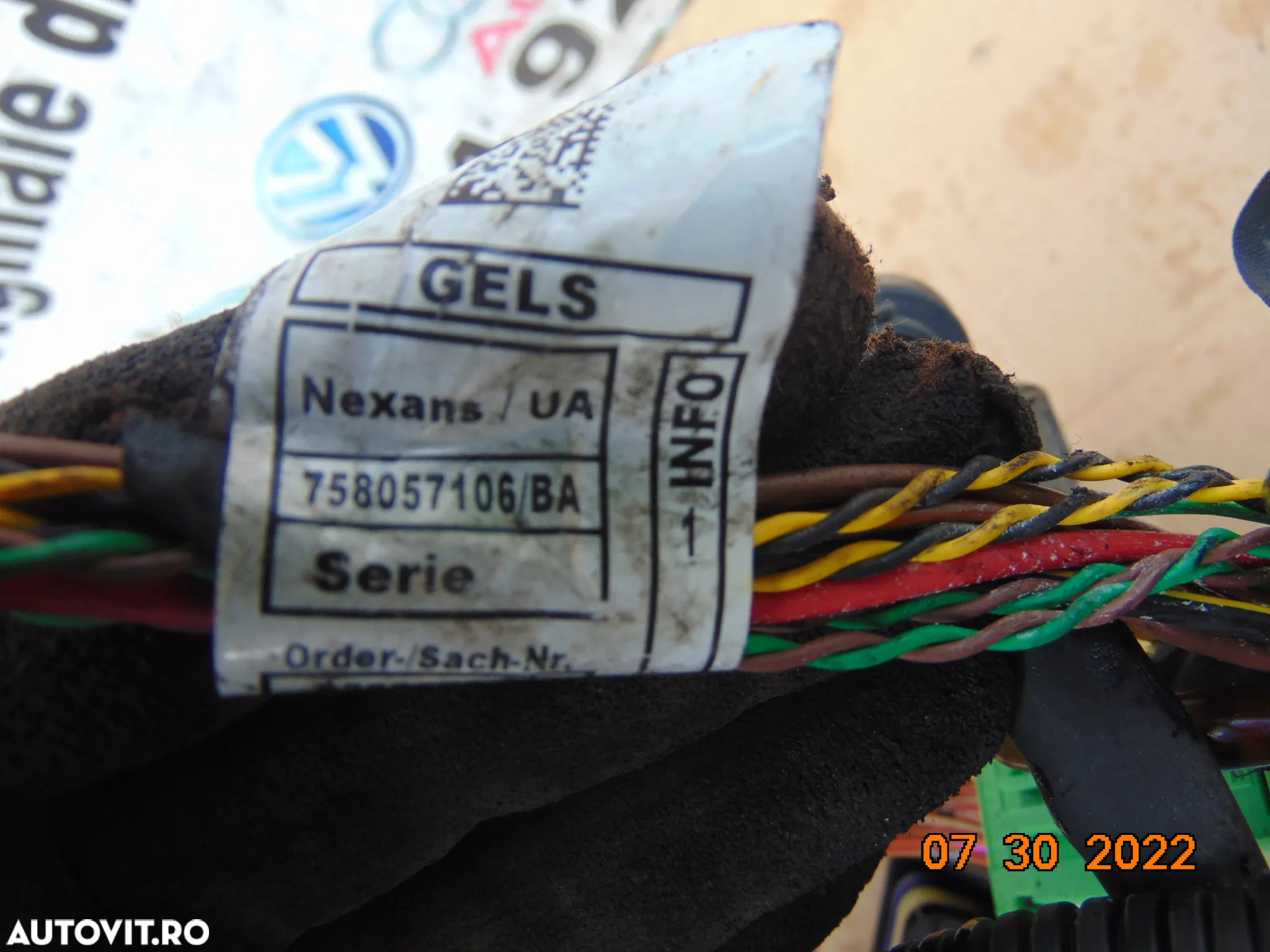 Cablaj Motor BMW F20 2.0 b47 f30 f31 f32 f33 f34 f10 f11 f45 f46 f25 f26 f80 g20 g31 g31 g21 g22 g2 - 4