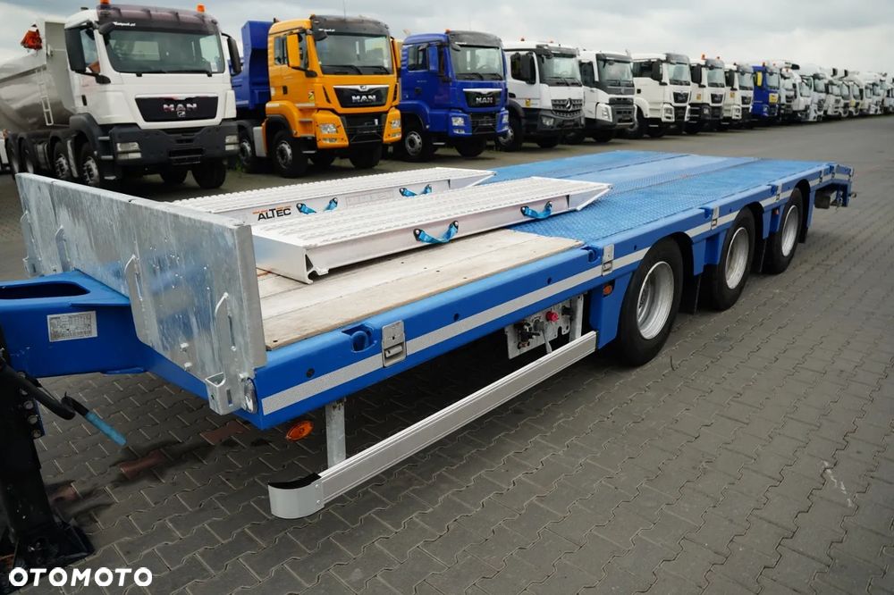 Faymonville MAXTRAILER PRZYCZEPA LAWETA  7,5 M / POSZERZANA / DMC: 26 TON  / OŚ SKRETNA / - 12