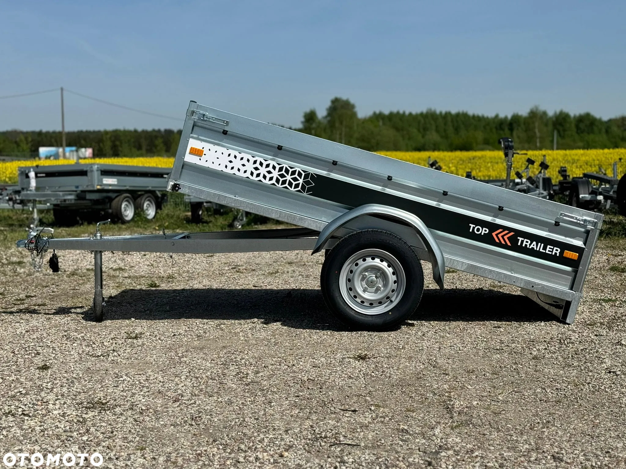 MAZZO DOSTAWA! Przyczepka Top Trailer TT23 MAX 232x131x45cm DMC 750 kg SPAWANA! kat. B, MOCNA! PROMOCJA CENOWA! - 15