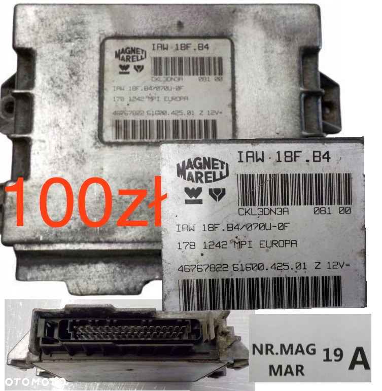 Sterownik komputer silnika Seat Leon Audi A1 1.4TFSi A3 A4 VW Golf 4 5 Bora 1.9 ARL 2.0TDI Passat B5 B6 B7 Skoda Superb Fiat Siena Palio 1.2 Mazda 6 2.2 CiTD Seat Exeo 2.0 TDi ORYGINAŁ. - 4