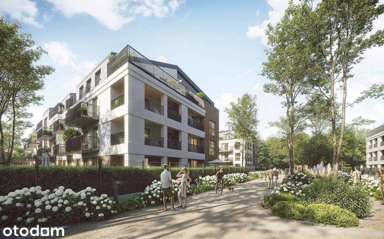 2-pokojowe mieszkanie 40m2 + balkon Bez Prowizji