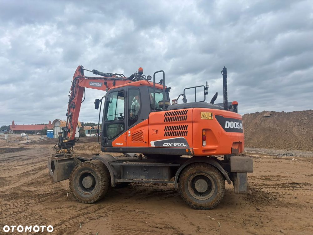 Doosan DX160W-5 2016r System 3D Leica Rototil Podpory + Pług - 3