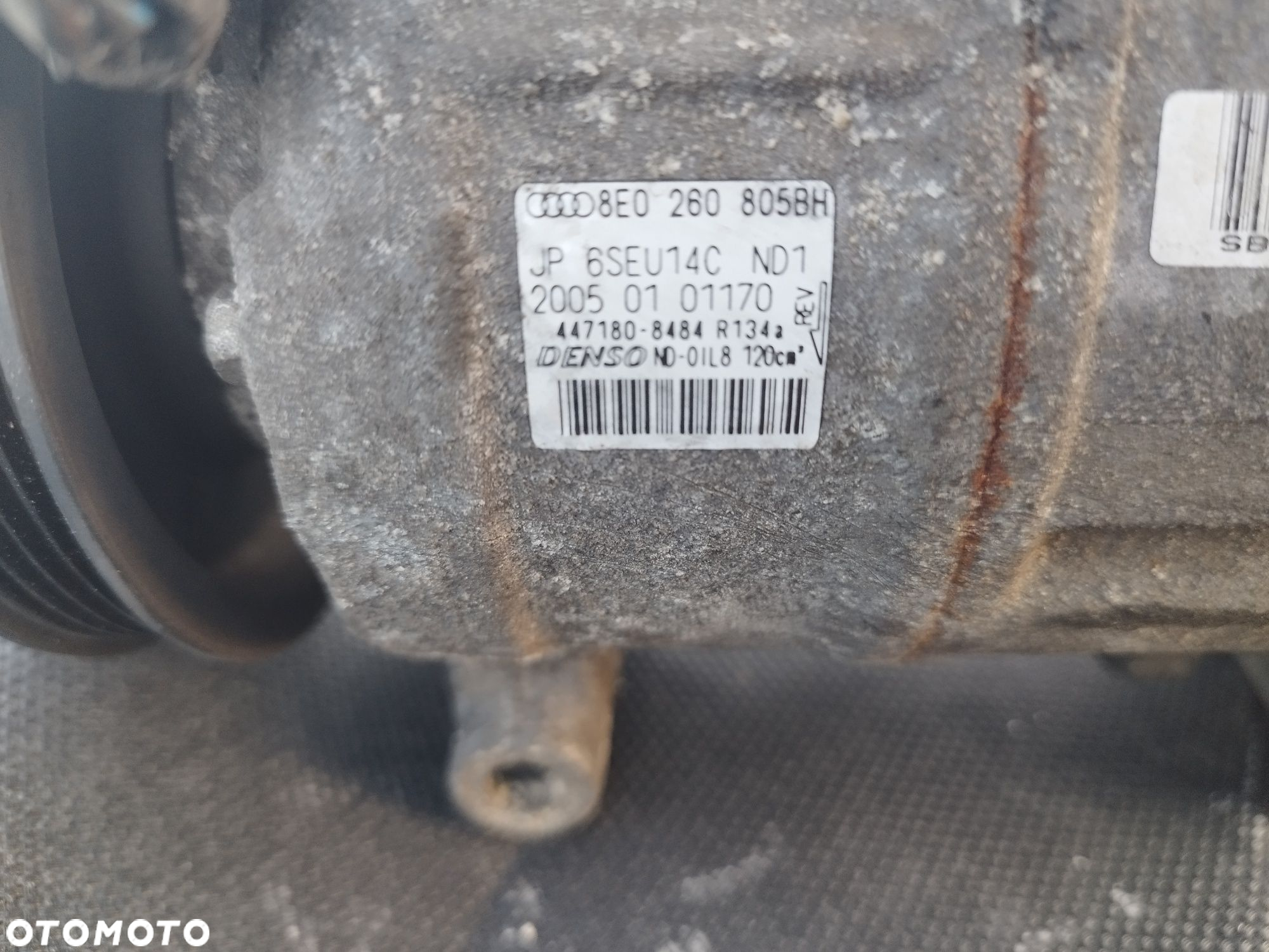 Sprężarka klimatyzacji Audi A4 B6 2.5 TDI - 5