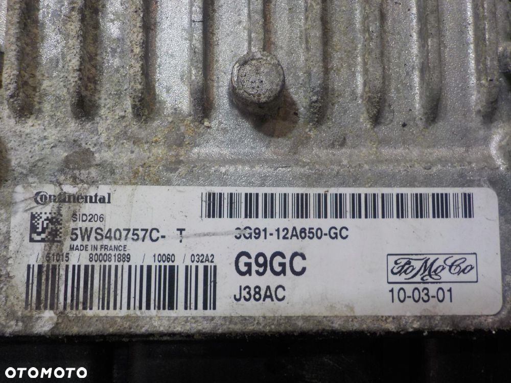 FORD MONDEO MK4 2.0 TDCI 10r 5D sterownik komputer silnika 3G91-12A650-GC - 12