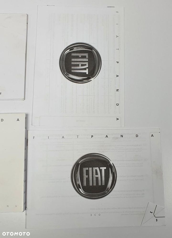 INSTRUKCJA OBSŁUGI + ETUI FIAT PANDA II - 4