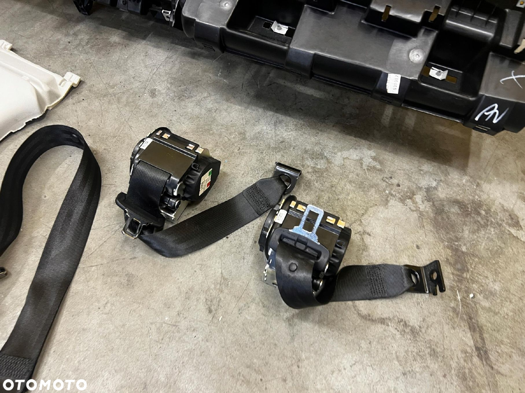 DESKA KONSOLA AIRBAG PODUSZKI 4X PASY NAPINACZE RANGE ROVER VELAR L560 HUD - 5