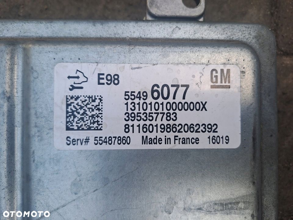 opel astra v 15-21r komputer sterownik silnika 1.6 cdti 55496077 - 3