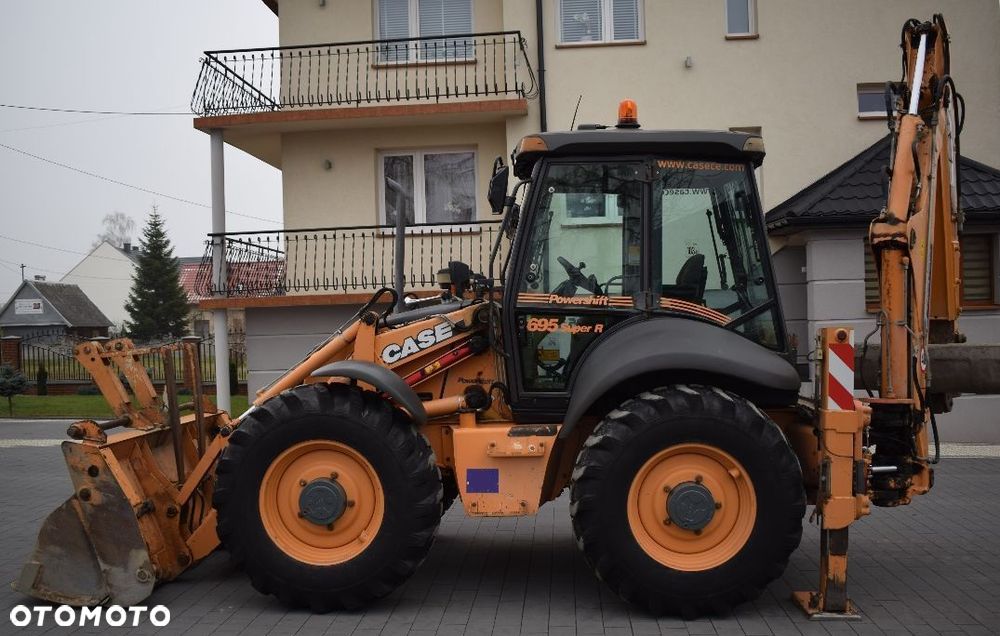 Case 695 SR ladowarka kolowa 2008 roku lopata przednia 4x4 - 7