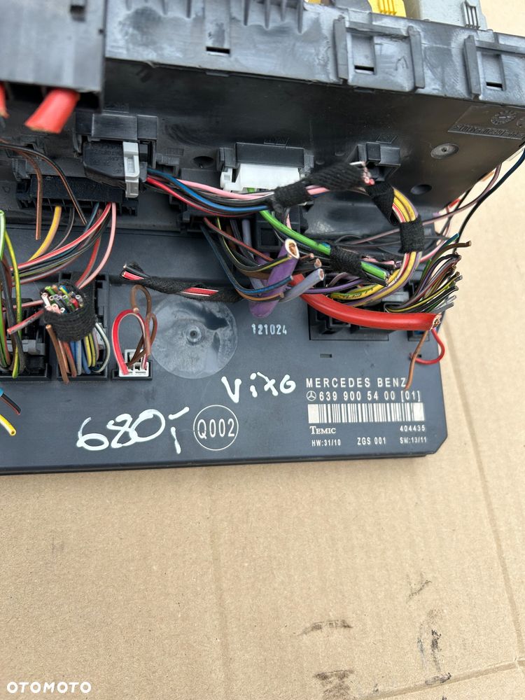 Mercedes Vito Viano W639 Moduł Sam komfortu 6399005400 - 2