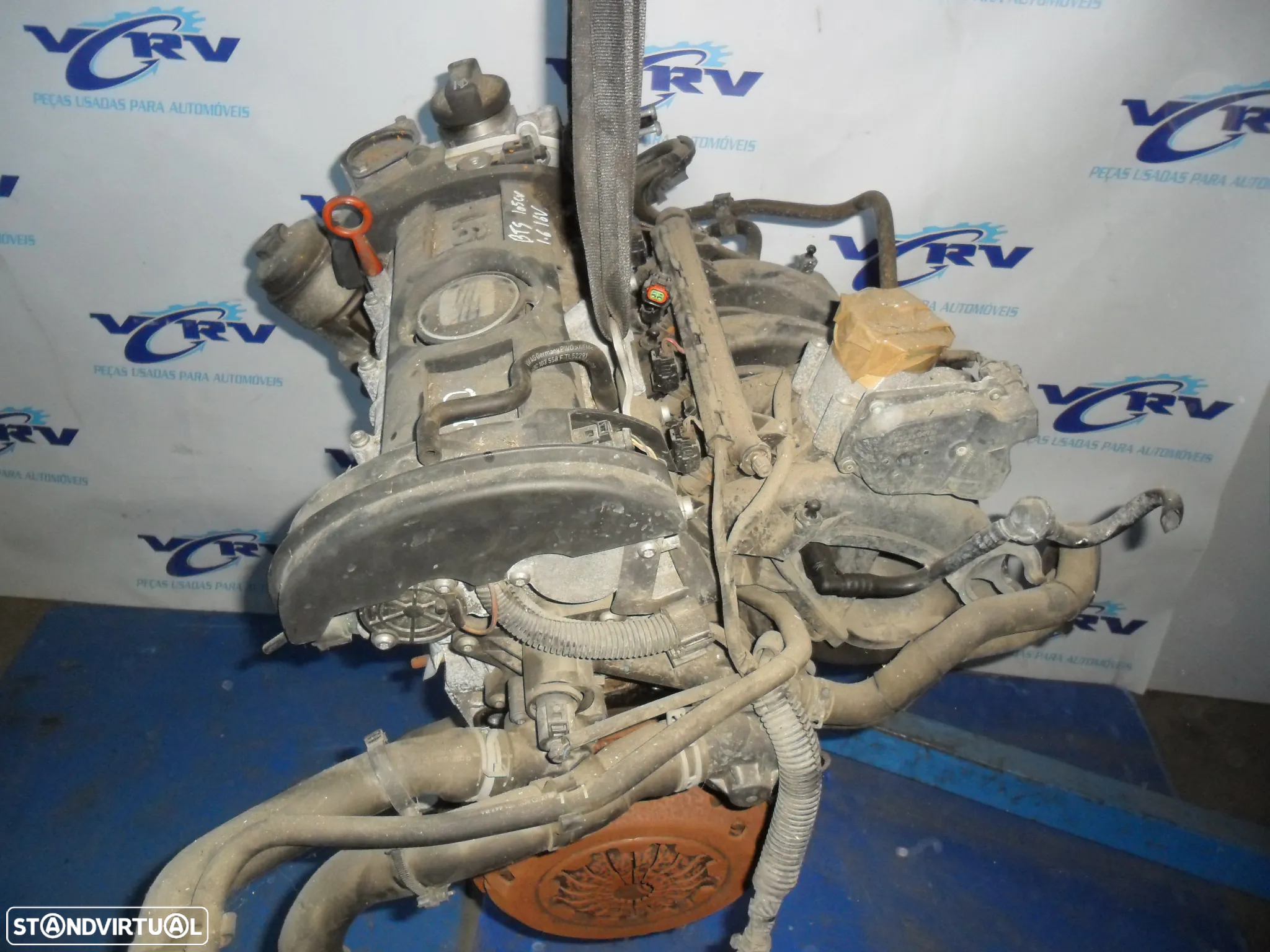 Motor Volkswagen Polo 1.6 16v  ref.: BTS - Motor usado - 3