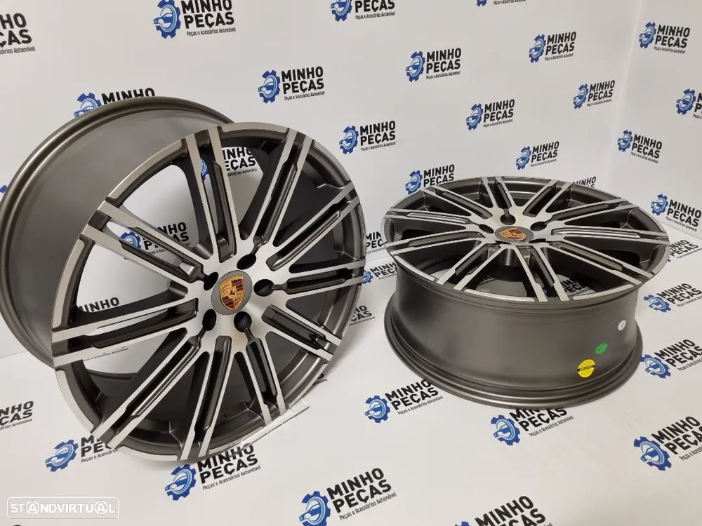 Jantes Porsche Macan Turbo em 20 (5x112) GunMetal - 6