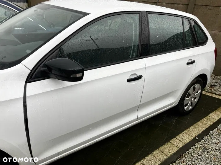 DRZWI LEWE PRAWE PRZOD TYL SKODA RAPID LS9R KPL - 2