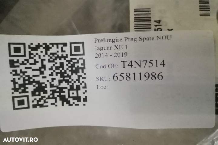 Prelungire Prag Spate NOU Jaguar  XE  1 [2014 - 2019] - 7