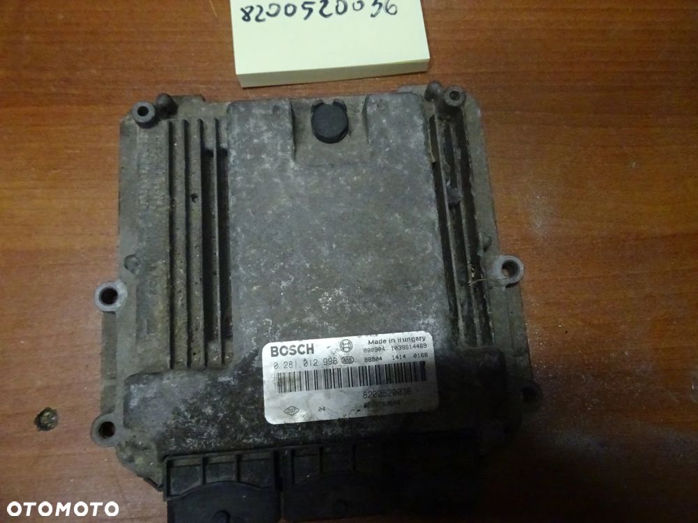 RENAULT ESPACE IV 2,0 DCI STEROWNIK SILNIKA KOMPUTER CZESCI ROZNE - 2