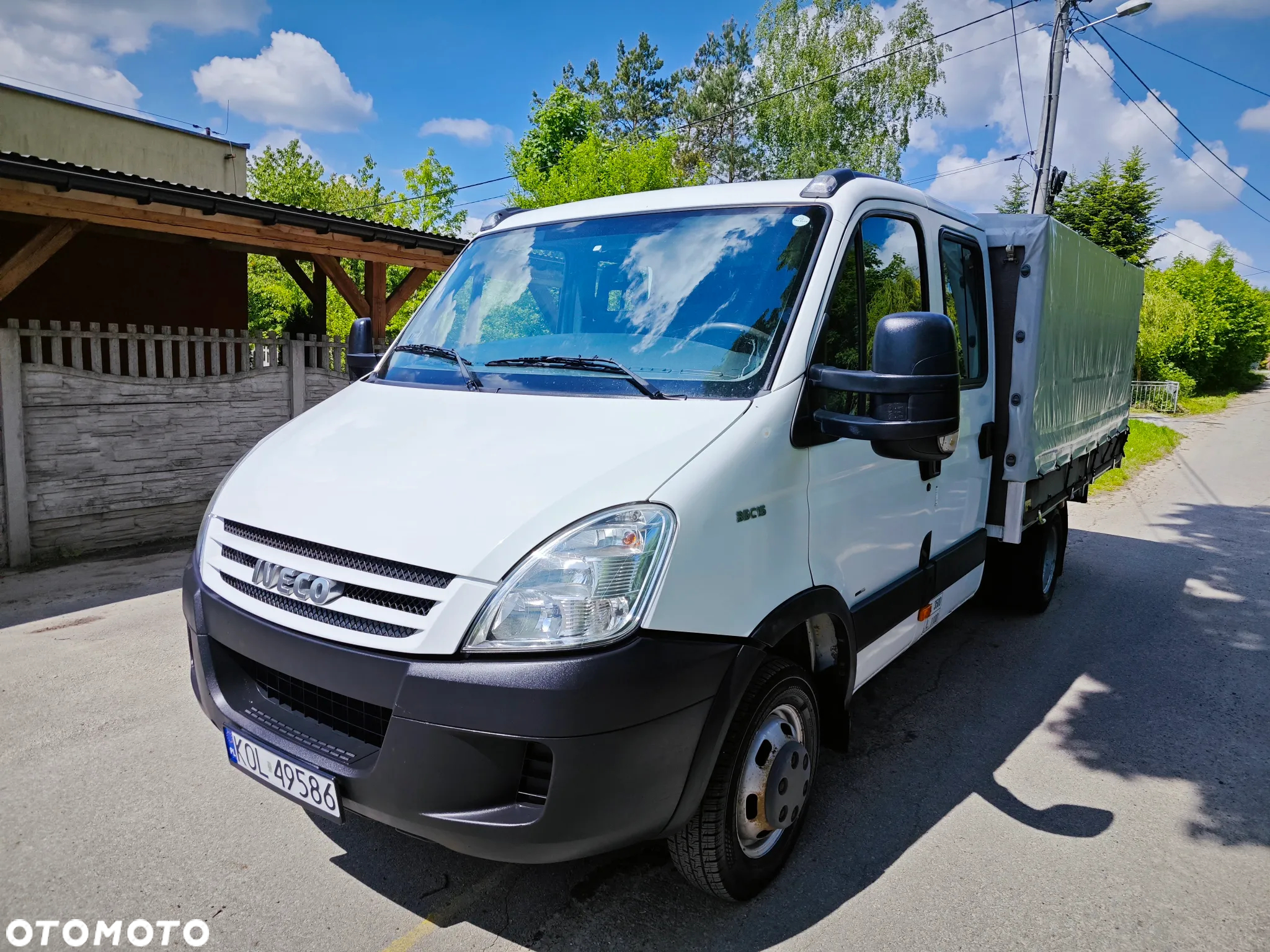 Iveco 35C15 35 C 15 121tyś przebiegu, VAT23% DOCA 7os Zarejestrowany Bliźniak, 3,5t hak - 2