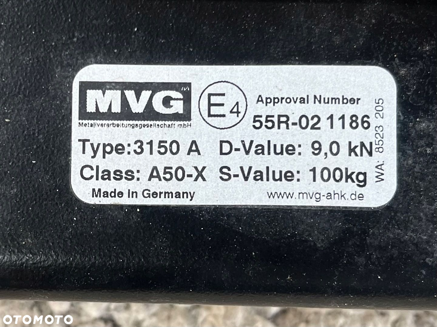 HYUNDAI KONA - hak holowniczy 55R021186 - 4