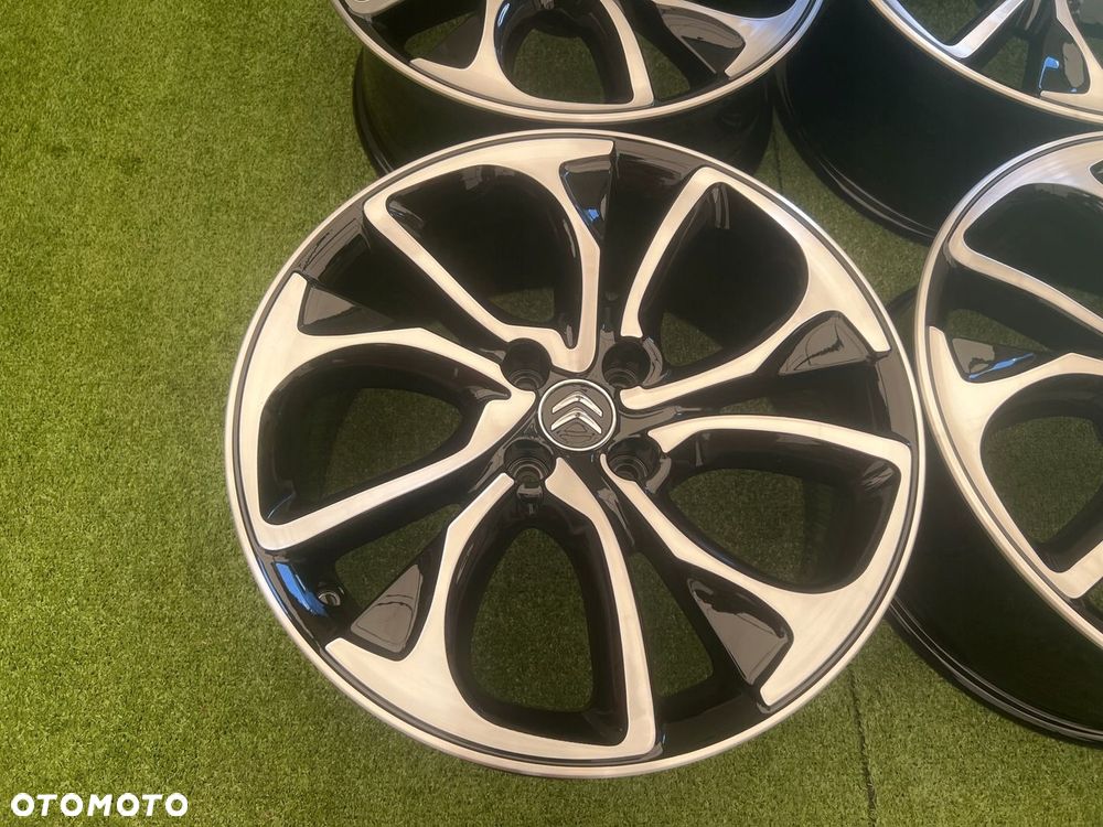 KOMPLET FELG FELGI CITROEN C4 DS3 DS4 PEUGEOT 208 2008 18 ET29 ORYGINALNE - 5