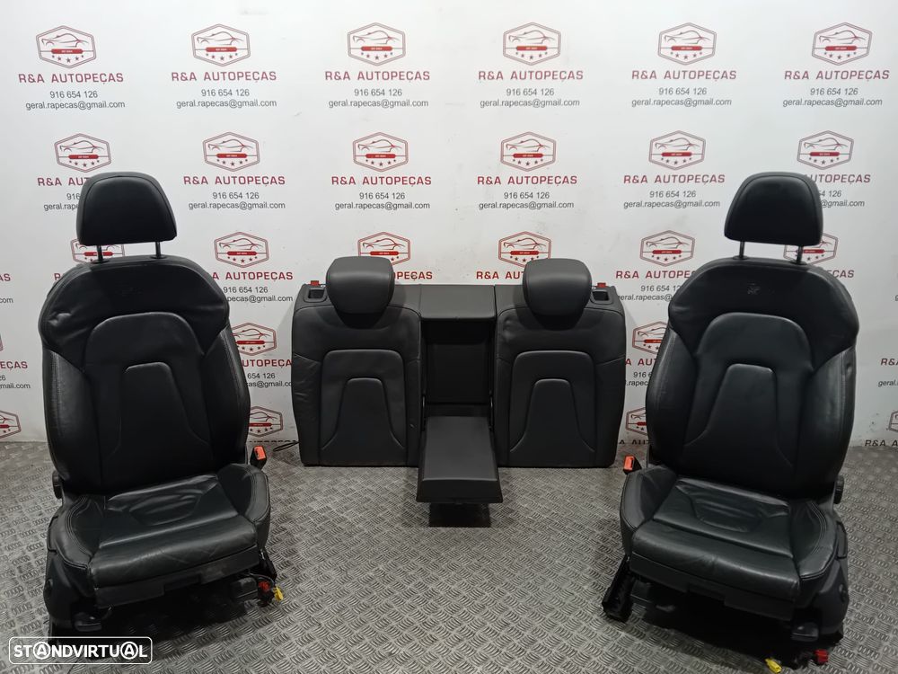 Conjunto de Bancos Audi A5 Coupé S-Line em Pele Original - 1