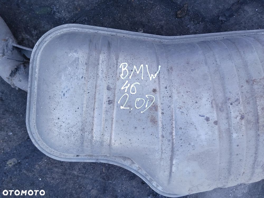Tłumik końcowy BMW 3 E46 KOMBI Touring 2.0 Diesel wydech końcowy - 3