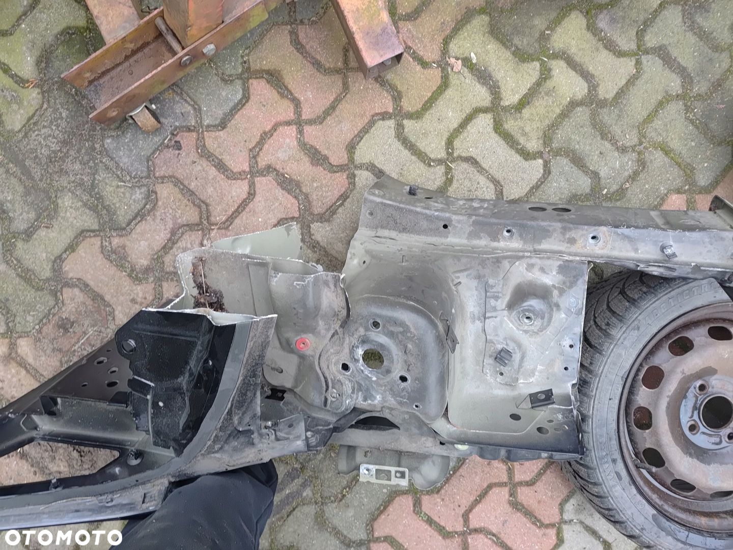 FIESTA MK7 ĆWIARTKA PODŁUŻNICA PRAWY PRZÓD - 4