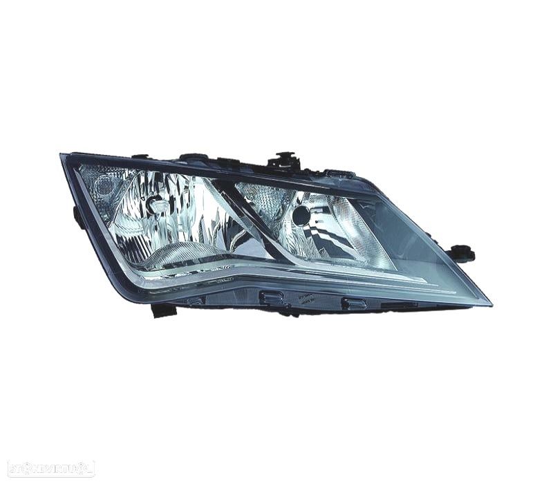 FAROL DIR PARA SEAT LEON 12-16 FUNDO PRETO - 1