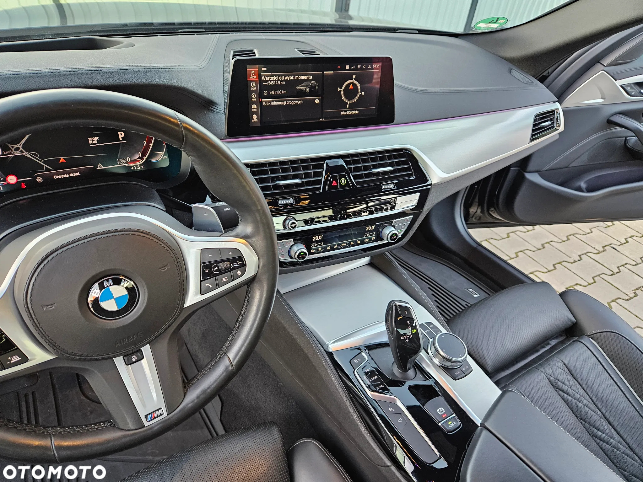 BMW Seria 5 540i xDrive M Sport sport - 25