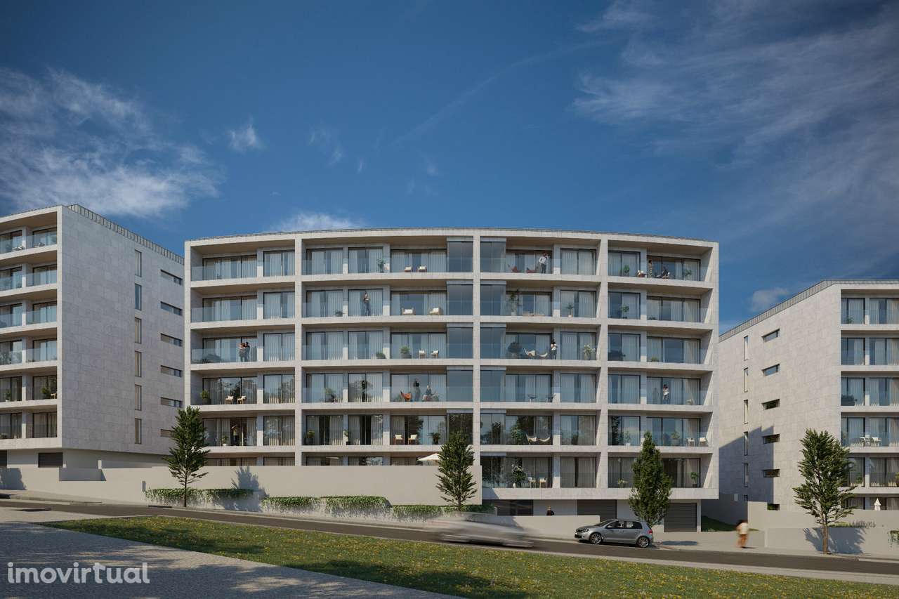 T3 Novo c/ Terraço e 2 Lugares de Garagem em Canidelo (Marina Afurada) - Grande imagem: 3/19