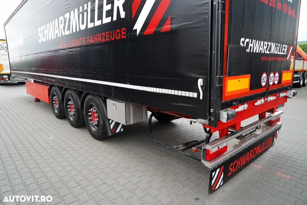 Schwarzmuller CORTINĂ / STANDARD / CORTINĂ RAPIDĂ / COȘ PENTRU PALEȚI / AXE SAF - 11