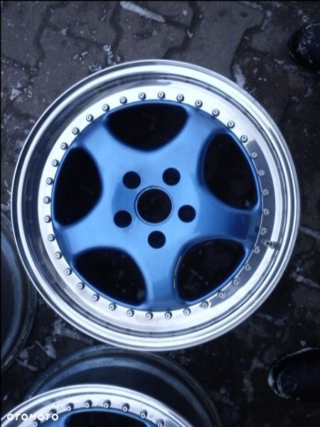 BMW 5x120 mercedes 5x112 RH ZW1 8075 rarytas alufelgi 17 dystans POLERowane RANT SKRĘCANE 2 częściowe 2TLG ORYGINAŁ LUX - 5
