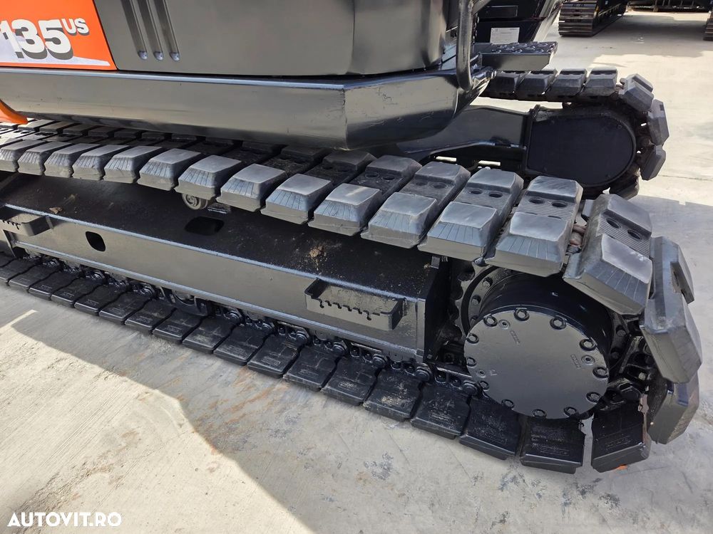 Hitachi ZX135US-6, 15t, 2018, 3.958h, PADURI CAUCIUC NOI, CUPLA RAPIDA HIDRAULICA, CUPA LATA NOUA, cupa ingusta, camera spate, camere laterale, Adanc sapare 6m, latime 2,49m, ridica 7t, consum mediu 7l/h, posibil leasing 3 ani-PROMOTIE 79.900 EUR+Tva - 11